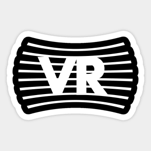 VR logo Sticker